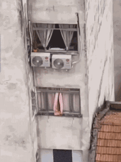 搞笑的GIF：打麻将要有仪式感！