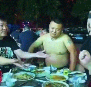醉酒后丑态百出的动态图大全！