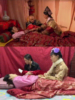 搞笑GIF图：沃囸，好鸡儿伤膝盖