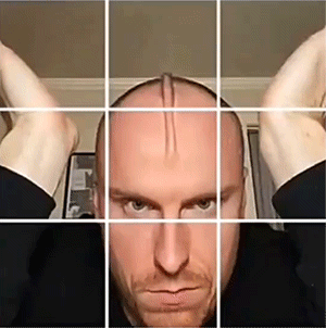 搞笑的GIF：打针最淡定的小哥