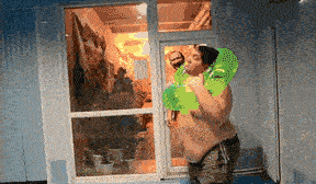 搞笑GIF：结婚当天能有多紧张
