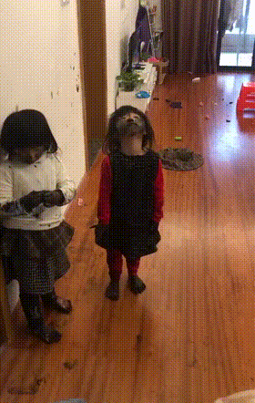 搞笑GIF：结婚当天能有多紧张