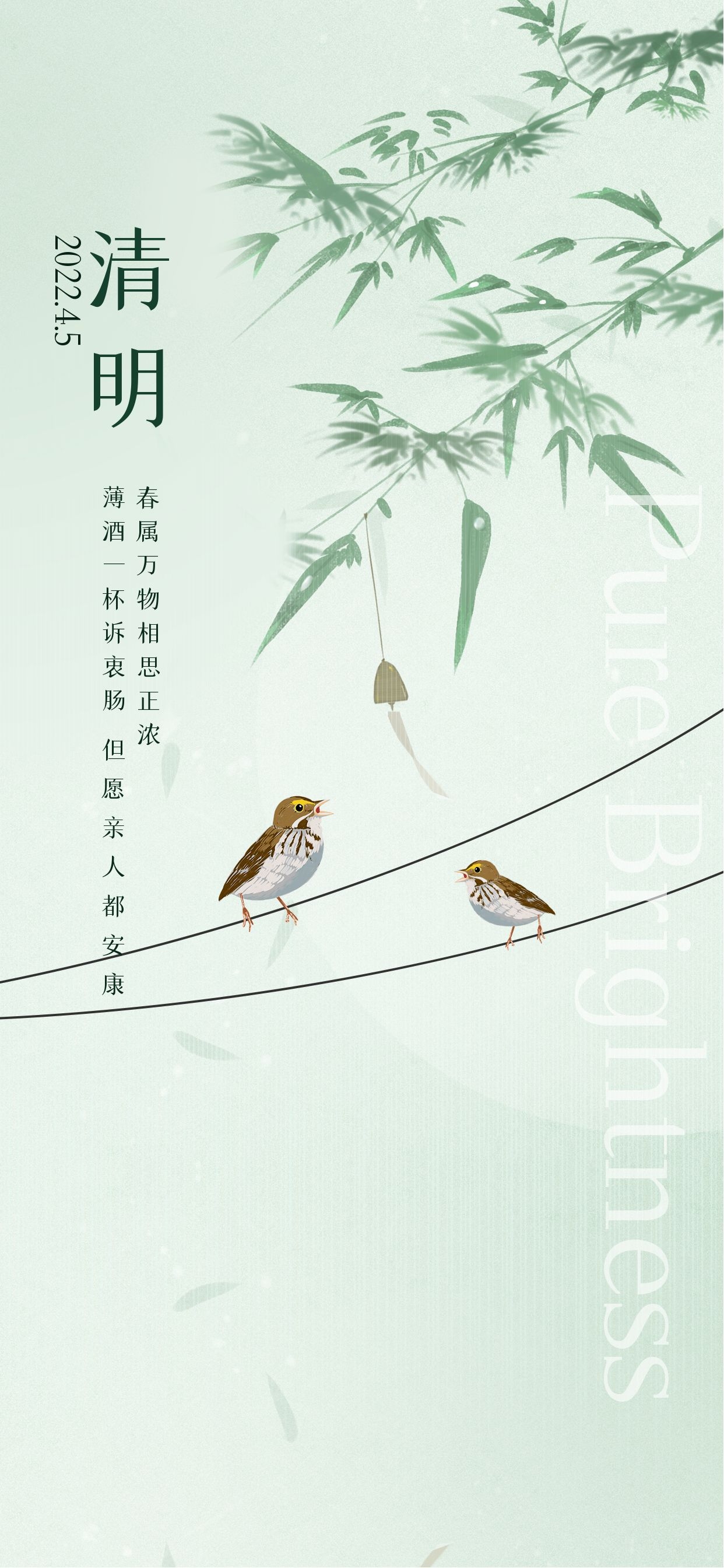 清明节图片配图高清大全，清明节文案短句子
