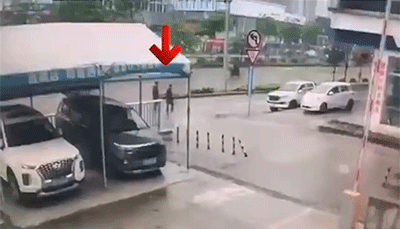GIF：柳州的11场车祸！！