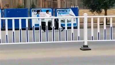 GIF：柳州的11场车祸！！