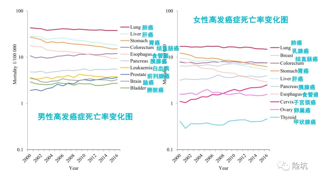 最新丨全国癌症统计数据出炉，这5种癌发病率升高