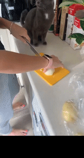 风趣GIF：大姐跳的这么投入，我看得入迷忘记买菜了！