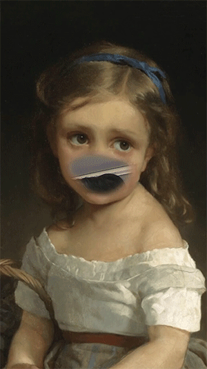 恶搞名画成GIF，都很会玩啊！