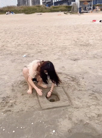 搞笑动图：怕是真的有人会用