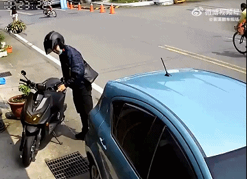 精彩动态图：不报警是不想上电视，结果