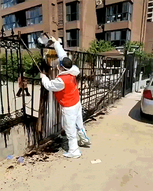 精彩动态图：不报警是不想上电视，结果