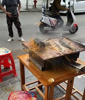 爆笑动态图：武林羔手打击鹅势力！