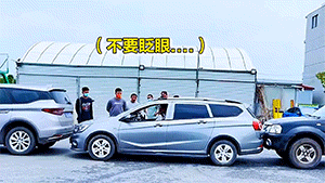 爆笑GIF趣图：都等着呢，你倒是拉啊！