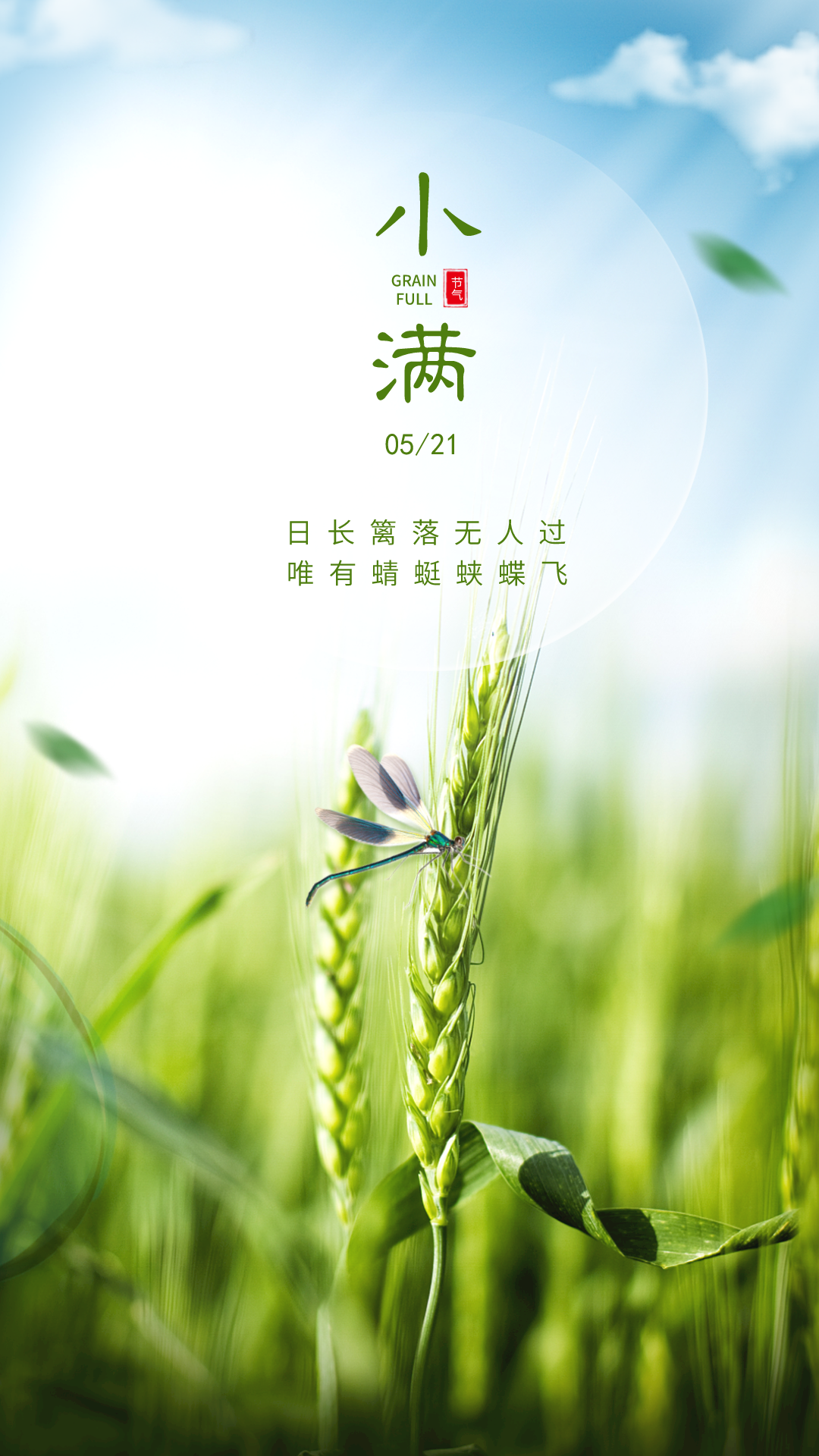 小满图片配图高清唯美大全，小满文案祝福语句子