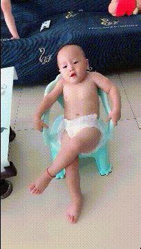 搞笑动图图片：这样的人渣，还有女朋友