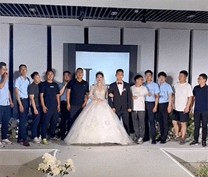 婚礼典礼上投篮GIF，这沙雕行为已经控制不住了！