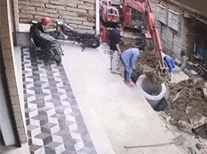 爆笑GIF：让你得瑟！让你得瑟！