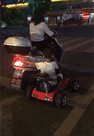 搞笑动图:倒霉的时候,努力也没用