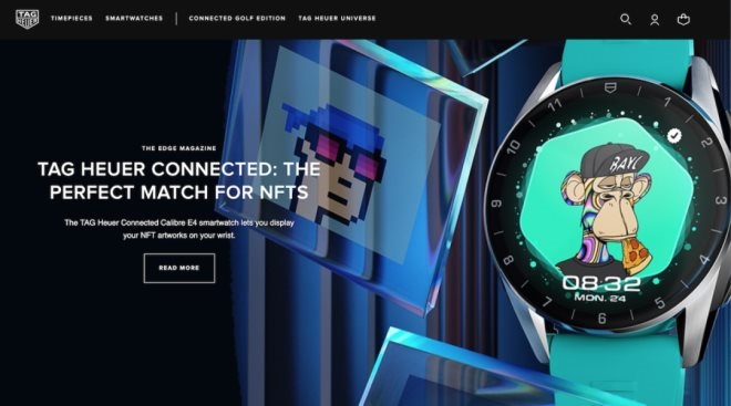 TAG Heuer Connected: The perfect match for NFTs